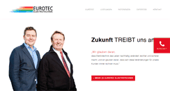 Desktop Screenshot of eurotec-gruppe.de